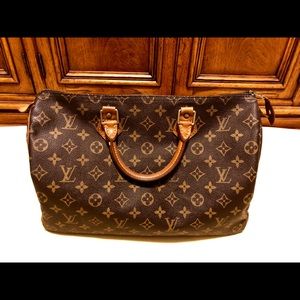 💯Authentic Louis Buitton Speedy 35